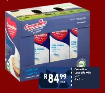 President Hyper Creamline Long Life Milk UHT 6 x 1Lt offer