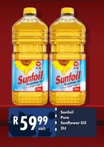 President Hyper Sunfoil Pure Sunflower Oil 2Lt offer