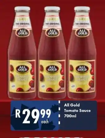 President Hyper All Gold Tomato Sauce 700ml offer