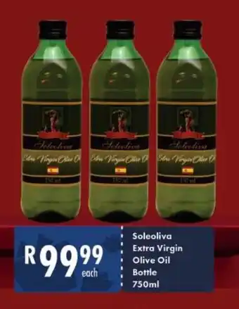 President Hyper Soleoliva Extra Virgin Olive Oil Bottle 750ml offer