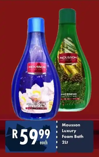 President Hyper Mousson Luxury Foam Bath 2Lt offer