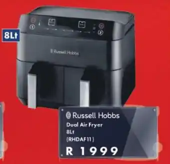 President Hyper Russell Hobbs Dual Air Fryer 8Lt offer