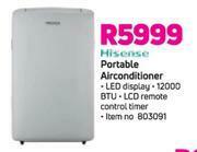 Game Hisense Portable Air Conditioner offer