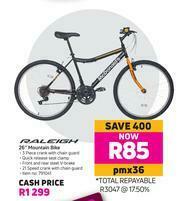 Game Raleigh 26" Mountain Bike offer