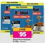 Game Bobtail Pouch Multipack Assorted- For 3 x 8x85g offer