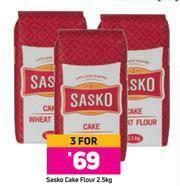 Game Sasko Cake Flour-For 3 x 2.5Kg offer