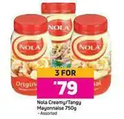 Game Nola Creamy/Tangy Mayonnaise Assorted-For 3 x 750g offer
