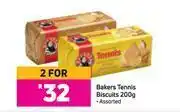 Game Bakers Tennis Biscuits Assorted-For 2 x 200g offer