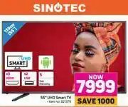 Game Sinotec 55" (139cm) UHD Smart TV 821379 offer