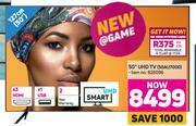 Game Samsung 50" UHD TV 50AU7000 offer