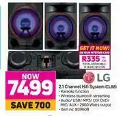 Game LG 2.1 Channel HiFi System CL88 offer