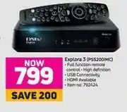 Game DSTV Explora 3 PS5200IMC offer