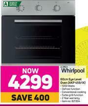 Whirlpool 60cm Eye Level Oven AKP 459/IX