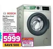 Game Bosch 8kg Silver Front Loader WAJ2018SZA offer