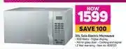 Game Defy 30L Solo Electric Microwave offer