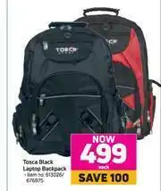 Game Tosca Black Laptop Backpack-Each offer