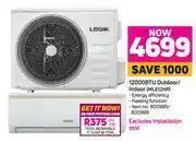 Game Logik 12000 BTU Outdoor/ Indoor MLE12HP offer