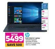 Game HP 39cm Intel Celeron Laptop offer