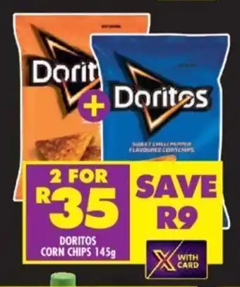 DORITOS CORN CHIPS 145g