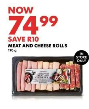 Woolworths MEAT AND CHEESE ROLLS 170g offer