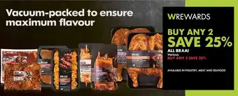 Woolworths ALL BRAAI Various offer