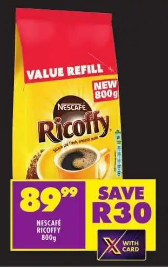 Shoprite NESCAFÉ RICOFFY 800g offer