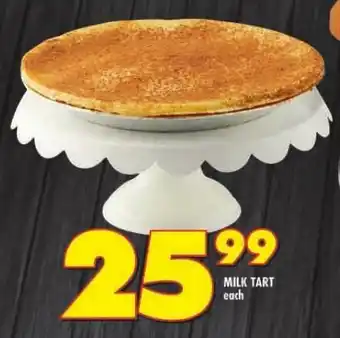 Shoprite MILK TART offer