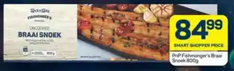 Pick n Pay PnP Fishmonger's Braai Snoek 800g offer