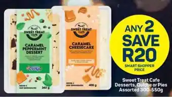 Pick n Pay Sweet Treat Cafe Desserts, Quiche or Pies Assorted 300-550g offer