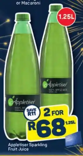 Pick n Pay Appletiser Sparkling Fruit Juice offer