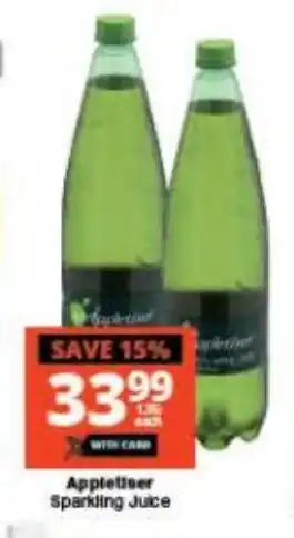 Checkers Appletiser Sparkling Juice offer