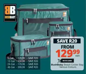 Checkers BushBaby Beach Cooler Bag offer