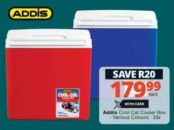 Checkers Addis Cool Cat Cooler Box 26L offer