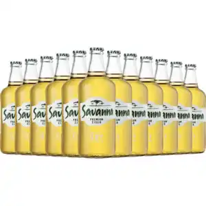 Shoprite Liquor Savanna dry premium cider bottles 12 x 500ml offer