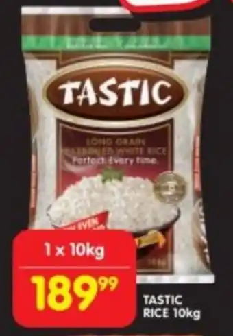 Shoprite TASTIC RICE 10kg offer