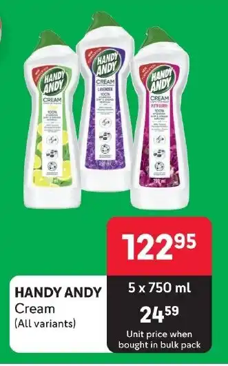 Makro HANDY ANDY Cream (All variants) offer