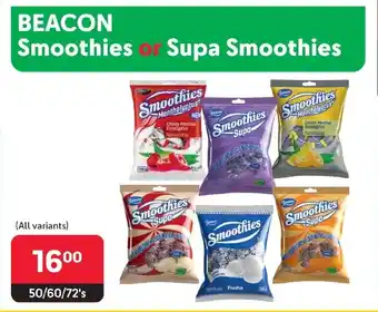 Makro BEACON Smoothies or Supa Smoothies offer