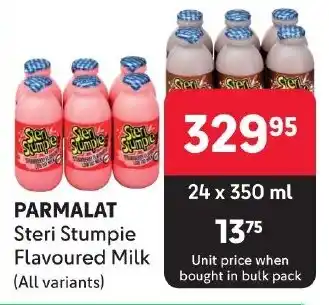 Makro PARMALAT Steri Stumpie Flavoured Milk (All variants) offer