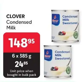 Makro CLOVER Condensed Milk offer
