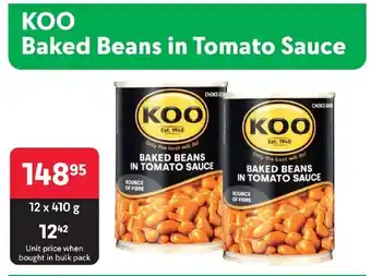 Makro KOO Baked Beans in Tomato Sauce offer