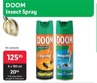 Makro DOOM Insect Spray offer