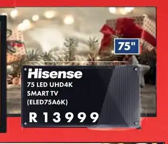 President Hyper Hisense 75 LED UHD4K SMART TV offer