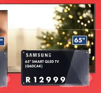 President Hyper SAMSUNG 65" SMART QLED TV offer