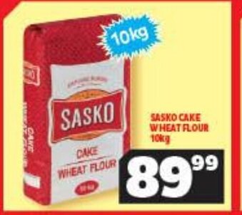 Usave Sasko Cake Wheat Flour 10kg offer