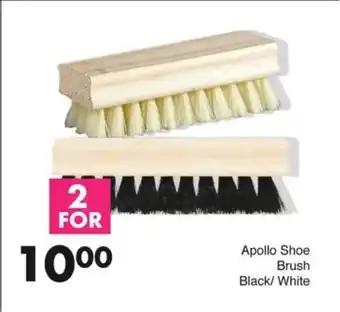 Save Apollo Shoe Brush Black/White offer