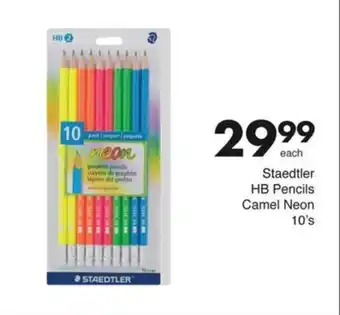 Staedtler HB Pencils Camel Neon 10's