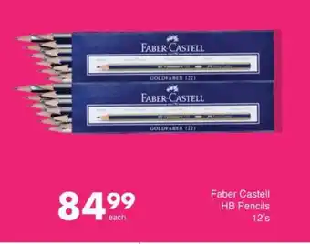 Save Faber Castell HB Pencils 12's offer