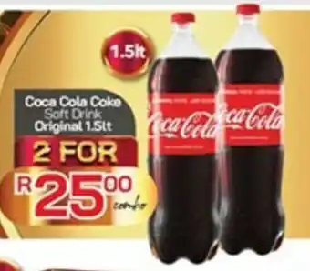 Take 'n Pay Coca Cola Coke Soft Drink Original 1.5L offer