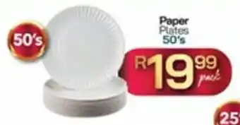 Take 'n Pay Paper Plates 50's offer