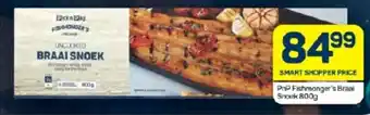 Pick n Pay Hypermarket PnP Fishmonger's Braai Snoek 800g offer